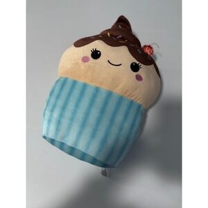 squishmallow Cupcake Plush Pillow Decorative Throw Pillow Clara Kiddie Rare